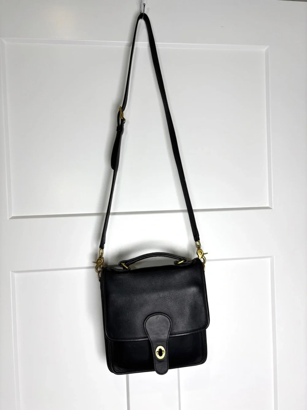 Vintage Coach Station Bag #5130 Black